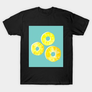 3 Watercolor Pineapple Slices T-Shirt